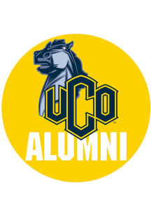 Central Oklahoma Bronchos 3&quot; Alumni Button - Blue