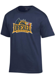 Drexel Dragons Navy Blue Champion Jersey Short Sleeve T Shirt