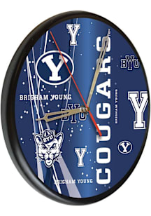 BYU Cougars Printed Wall Clock