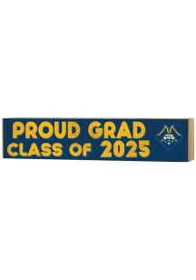 KH Sports Fan University of Massachusetts Dartmouth 3x13 Block Sign Class of 2025 Sign - Blue
