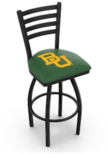 Baylor Bears High Back Swivel Pub Stool - Black