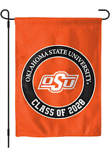 Oklahoma State Cowboys Class of 2028 Garden Flag - Orange