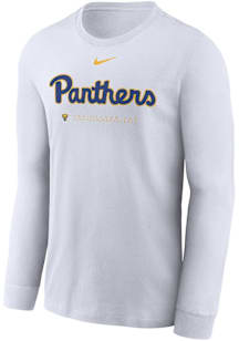 Nike Pitt Panthers White Legend Shooting Long Sleeve T-Shirt