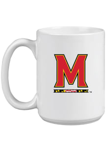 Maryland Terrapins 15oz Vault Sketch Ceramic Mug - White
