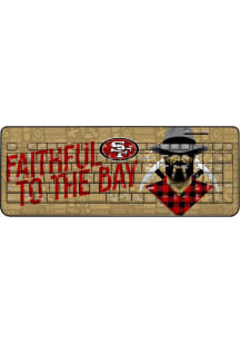 San Francisco 49ers 2024 Edition Wireless Keyboard Computer Accessory
