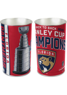 Florida Panthers 2025 NHL Stanley Cup Champions Tapered Waste Basket
