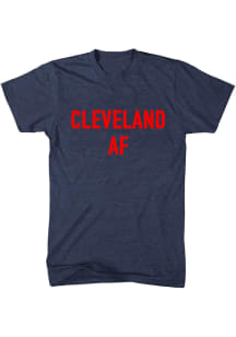 Cleveland Navy Cleveland AF Short Sleeve T-Shirt