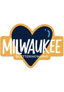 Milwaukee Heart Stickers