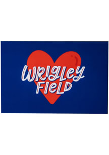 Wrigleyville Field Heart Postcard