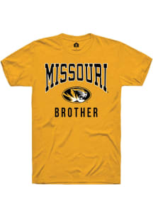 Rally Missouri Tigers Gold Brother Short Sleeve T Shirt
