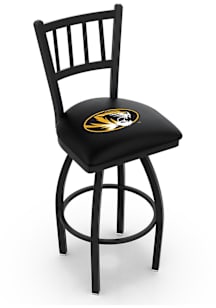 Missouri Tigers Swivel Counter Pub Stool - Black
