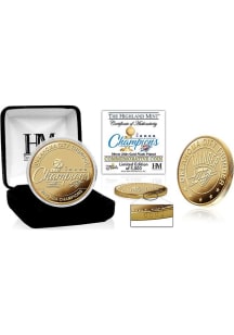 Oklahoma City Thunder 2025 NBA Finals Champions Gold plated Collectible Coin