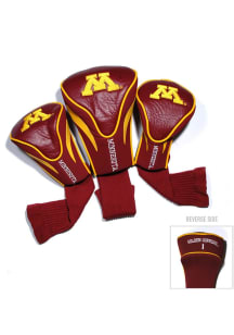 Maroon Minnesota Golden Gophers 3 Pack Contour Golf Headcover