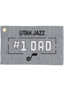 Utah Jazz #1 Dad Waffle Golf Towel