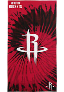 Houston Rockets Psychedelic Beach Towel