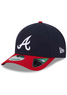 New Era Atlanta Braves White 2025 Speedway Classic Rope AF JR 9FORTY Youth Adjustable Hat