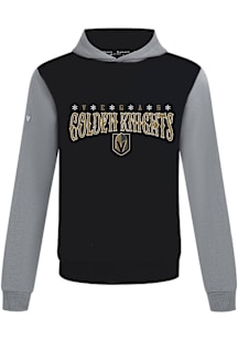 Levelwear Vegas Golden Knights Mens Black Ultimate Snowflakes Long Sleeve Hoodie
