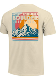 Colorado Buffaloes Ivory Park Color Bars Short Sleeve T Shirt