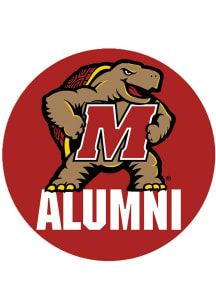 Red Maryland Terrapins 3&quot; Alumni Button