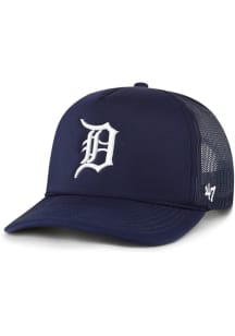 47 Detroit Tigers Foam Front Trucker Adjustable Hat - Navy Blue