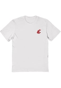 Vive La Fete Washington State Cougars Womens White Impressions Short Sleeve T-Shirt