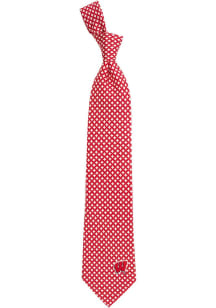 Diamente Wisconsin Badgers Mens Tie - Red