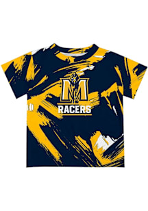 Vive La Fete Murray State Racers Infant Paint Brush Short Sleeve T-Shirt Navy Blue