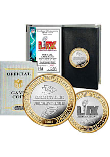 Kansas City Chiefs 2024 Super Bowl vs Eagles Official Game Collectible Coin