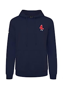 Levelwear Boston Red Sox Mens Navy Blue Podium Core Long Sleeve Hoodie