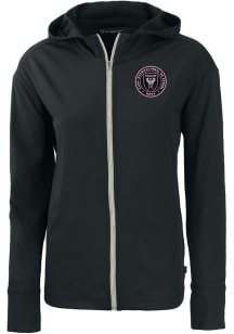 Cutter and Buck Inter Miami CF Womens Black Daybreak Light Weight Jacket