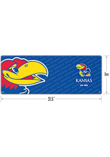 Kansas Jayhawks Small Logo Series Mousepad