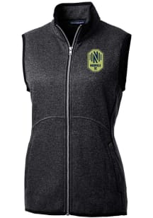 Cutter and Buck Nashville SC Womens Charcoal Mainsail Vest