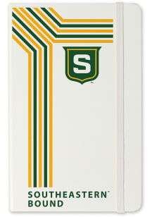 Southeastern Louisiana Lions School Bound team logo Notebook and Folder - White