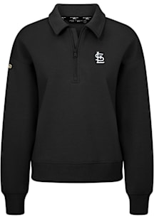 Levelwear St Louis Cardinals Womens Black Canmore Insignia 2.0 Medium Weight Jacket