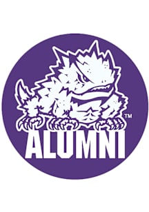 TCU Horned Frogs 3" Alumni Button - Purple