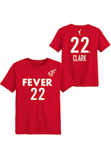 Caitlin Clark Indiana Fever Toddler Red NN Short Sleeve Player T Shirt