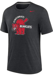 Cincinnati Bearcats Black Nike Vault Bearcat Short Sleeve Fashion T Shirt
