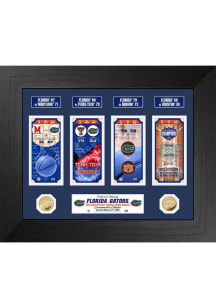 Florida Gators 2025 National Champions Deluxe Ticket Collection Plaque