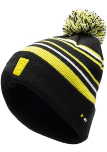 Columbus Crew Black Casuals Cuff Pom Mens Knit Hat
