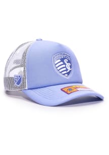 Sporting Kansas City Fog 5-Panel Trucker Adjustable Hat - Blue