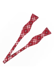 Rhodes Bow Ohio State Buckeyes Mens Tie - Red