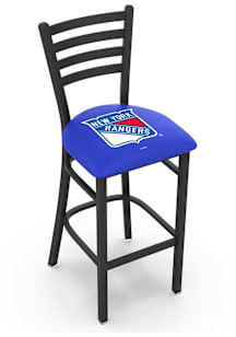 New York Rangers Stationary Pub Stool - Black