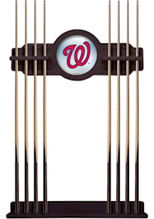 Washington Nationals Solid Wood Cue Rack Pool Table