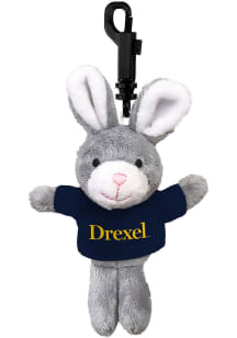Navy Blue Drexel Dragons Bunny Keychain