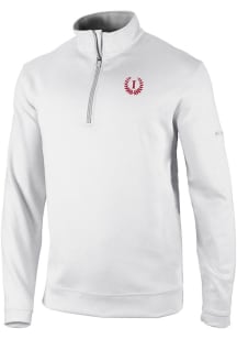 Columbia Indianapolis Greyhounds Mens White Vault Heat Seal Omni Wick Wickhams Hills Long Sleeve Q..