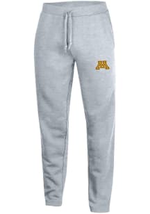 Mens Minnesota Golden Gophers Grey Gear for Sports Big Cotton Slim Sweatpants