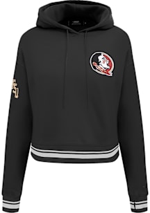 Pro Standard Florida State Seminoles Womens Black Classic Hooded Sweatshirt