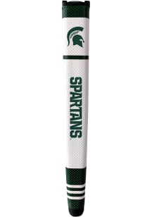 White Michigan State Spartans Grip Stripe Putter Cover