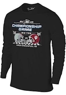 Big Ten Black 2025 Football Championship Speedway Long Sleeve T Shirt
