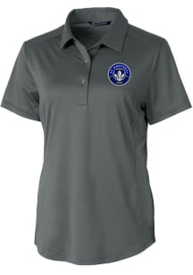 Cutter and Buck Montreal Impact Womens Graphite Prospect Short Sleeve Polo Shirt